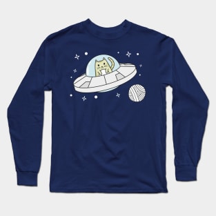 Cat Needs More Space Long Sleeve T-Shirt
